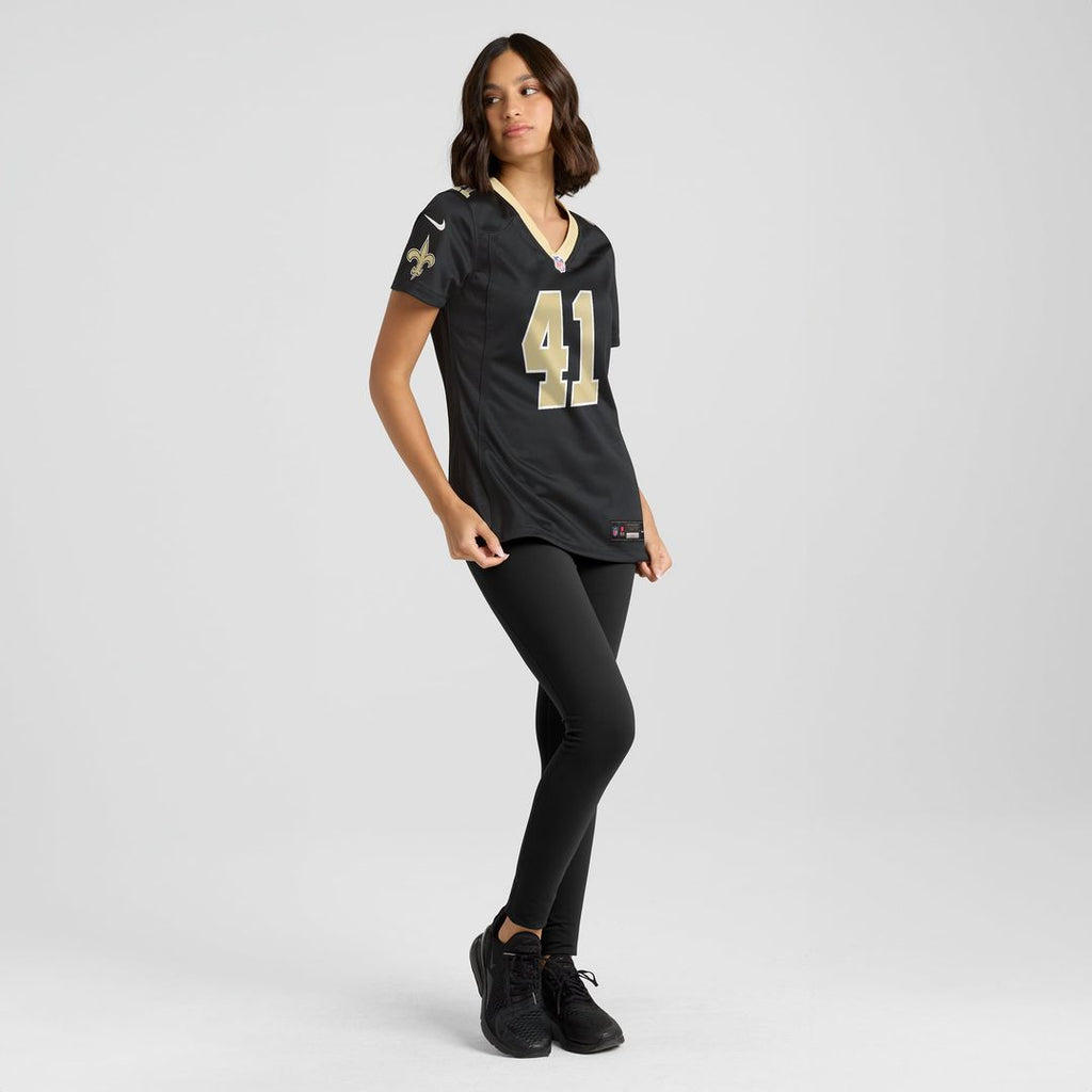 Alvin Kamara New Orleans Saints Women's Game Jersey - Black