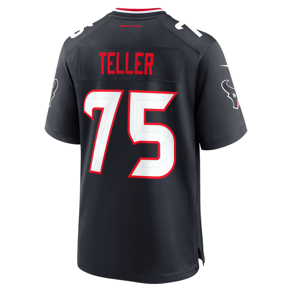 Wyatt Teller Houston Texans Team Game Jersey - Navy