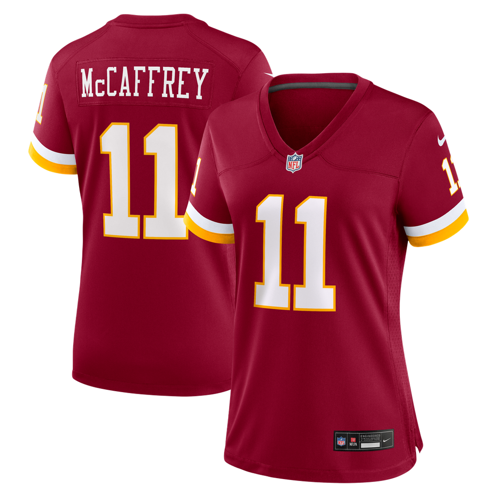 Luke McCaffrey Washington Commanders Women's Game Jersey - Burgundy