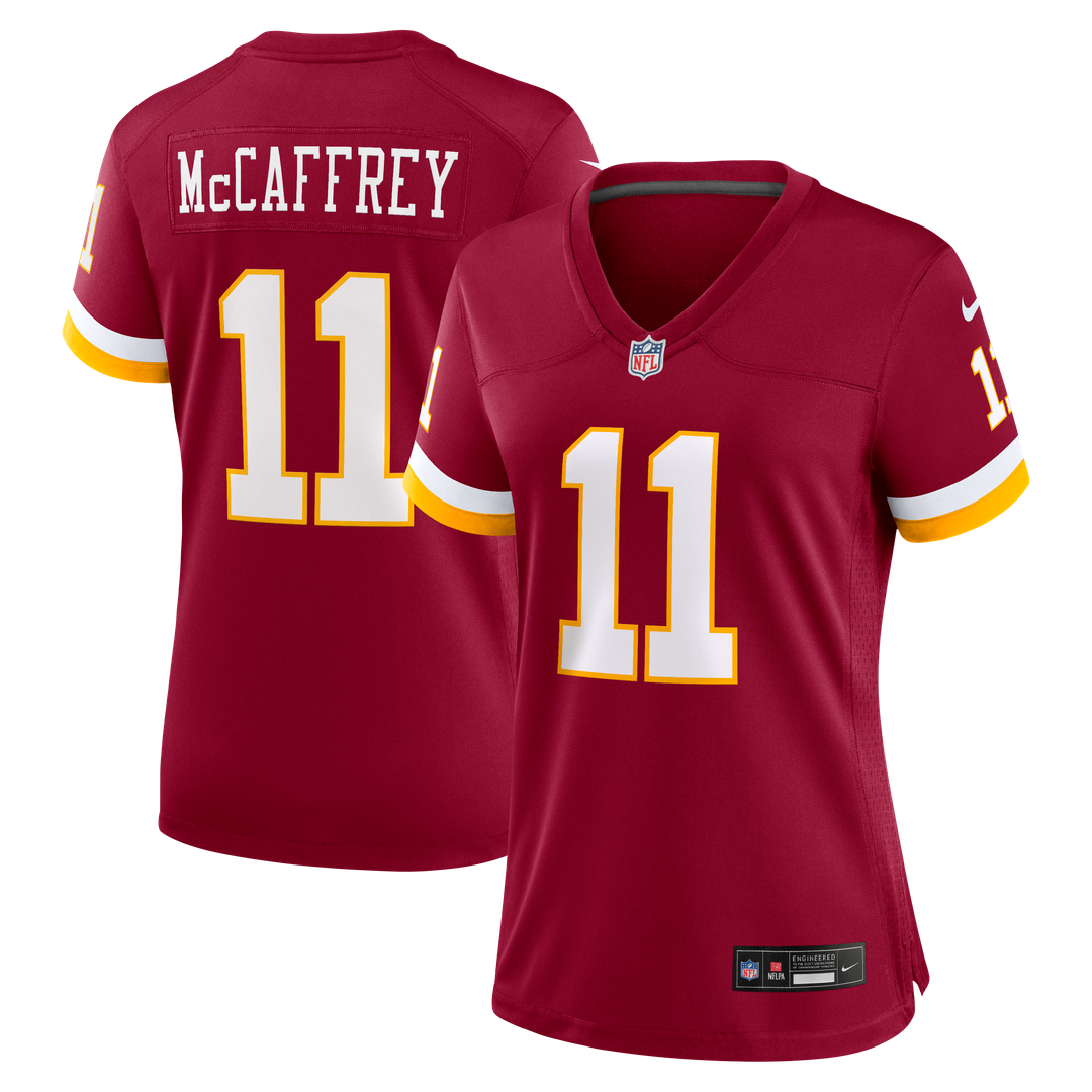 Luke McCaffrey Washington Commanders Women's Game Jersey - Burgundy