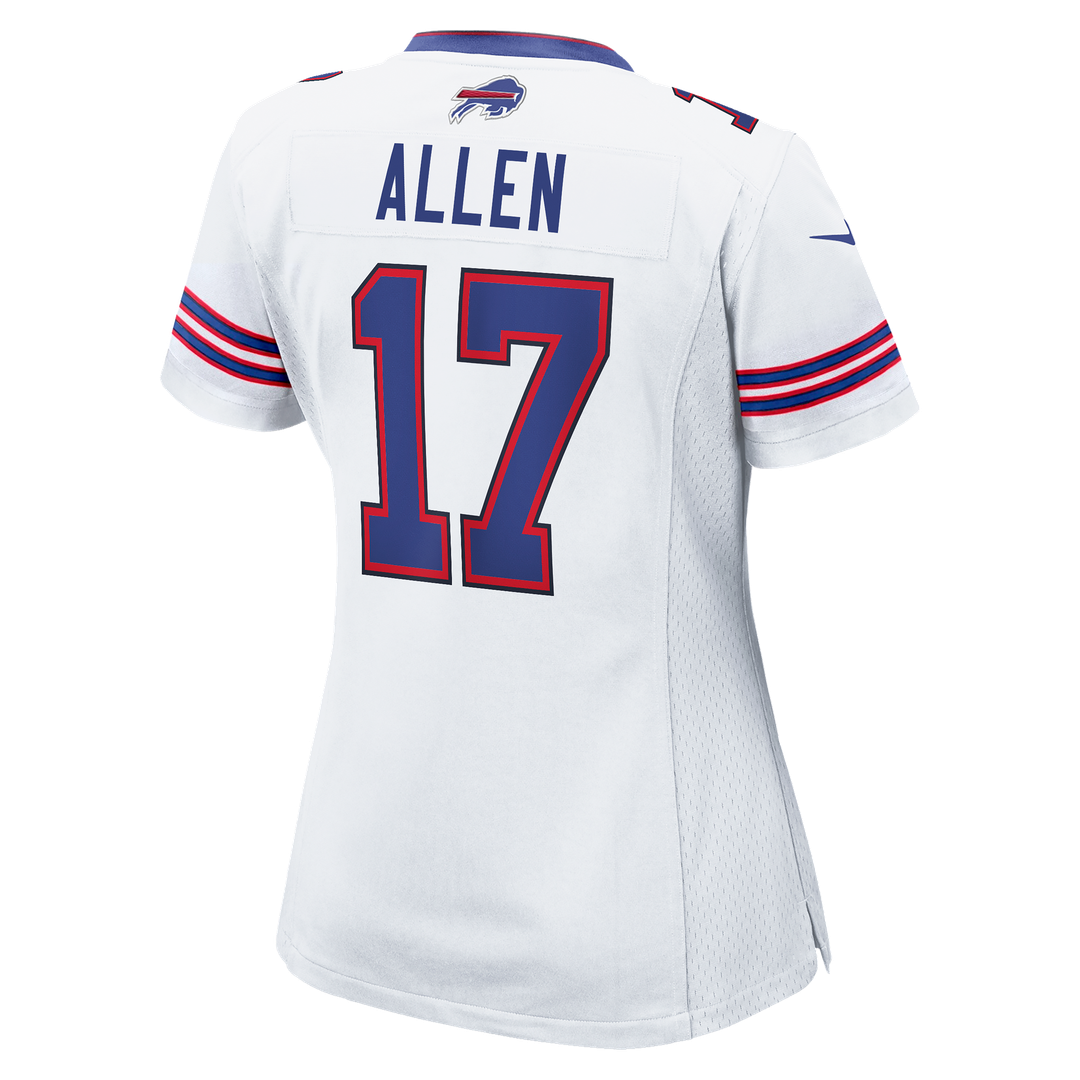 Josh Allen Buffalo Bills Women's White Game Jersey - White