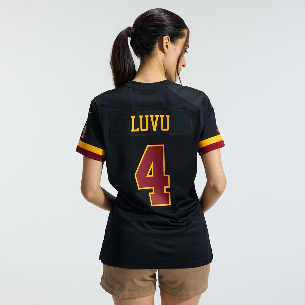 Frankie Luvu Washington Commanders Women's Hail Raiser Alternate Game Jersey - Black