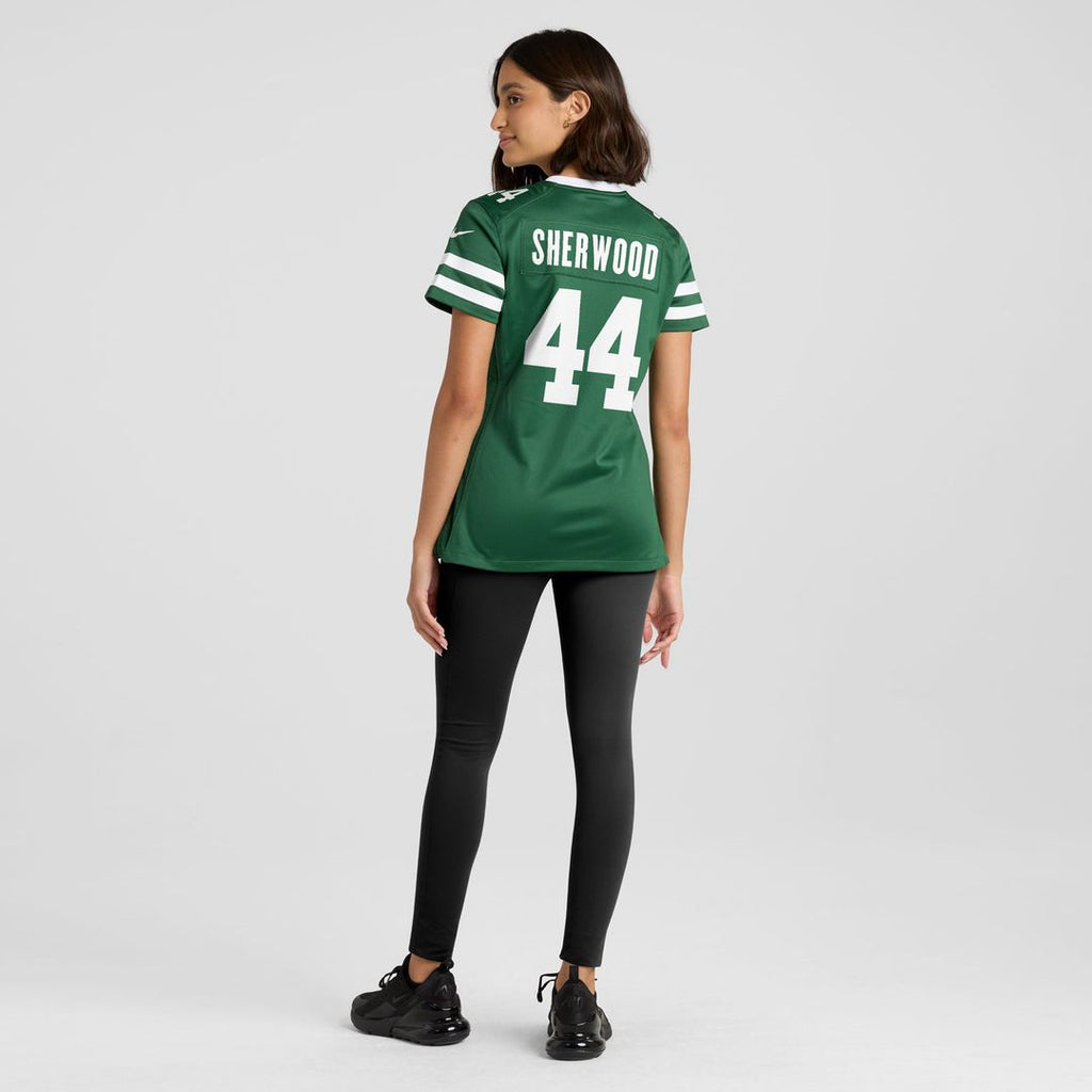 Jamien Sherwood New York Jets Women's Game Jersey - Legacy Green
