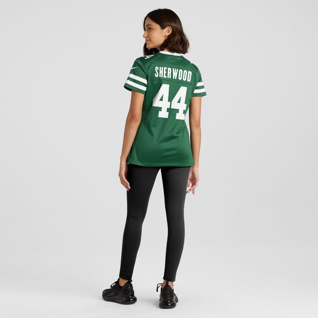Jamien Sherwood New York Jets Women's Game Jersey - Legacy Green