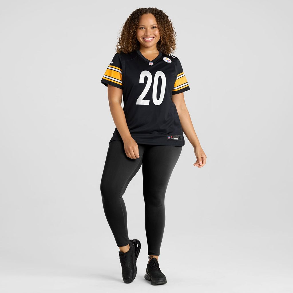 Kaleb Johnson Pittsburgh Steelers Women's Team Game Jersey - Black