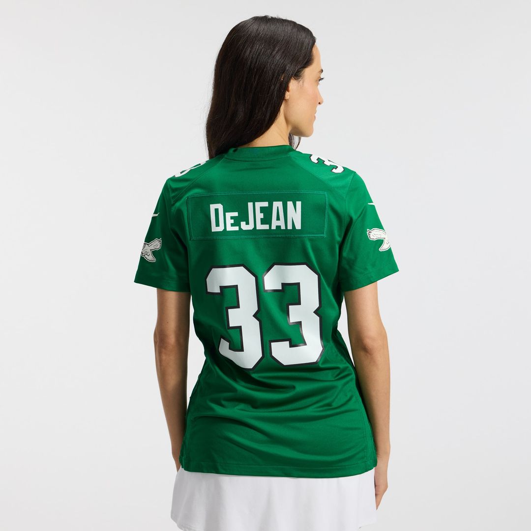 Cooper DeJean Philadelphia Eagles Women's Alternate Game Jersey - Black