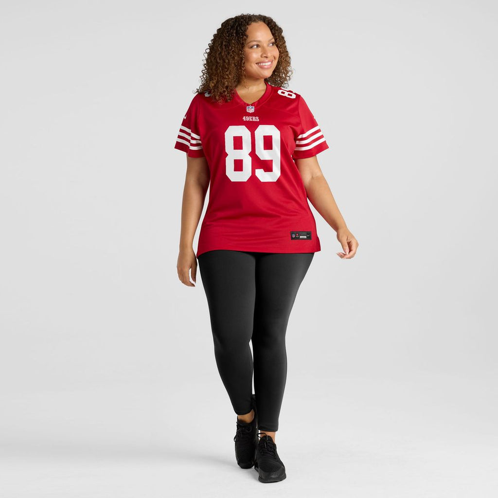 Luke Farrell San Francisco 49ers Women's Team Game Jersey - Scarlet