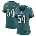 Jeremiah Trotter Jr. Philadelphia Eagles Women's Team Game Jersey - Midnight Green