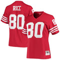 Jerry Rice San Francisco 49ers Women's 1990 Legacy Replica Jersey - Scarlet