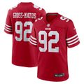 Yetur Gross - Matos San Francisco 49ers Team Game Jersey - Scarlet