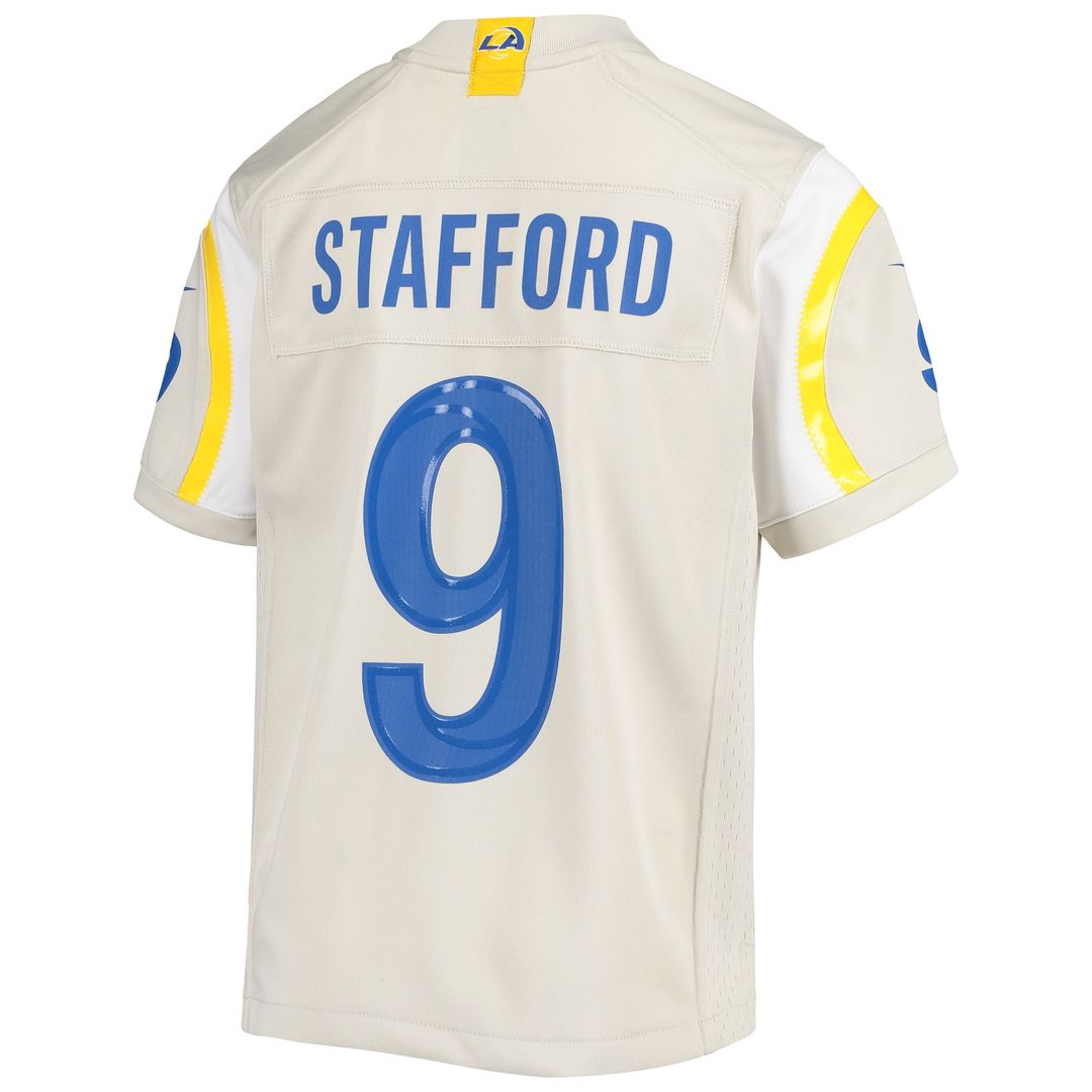 Matthew Stafford Los Angeles Rams Youth Game Jersey - White