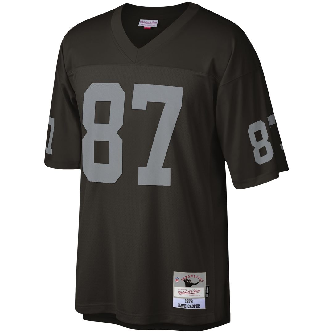 Dave Casper Las Vegas Raiders Legacy Replica Jersey - Black