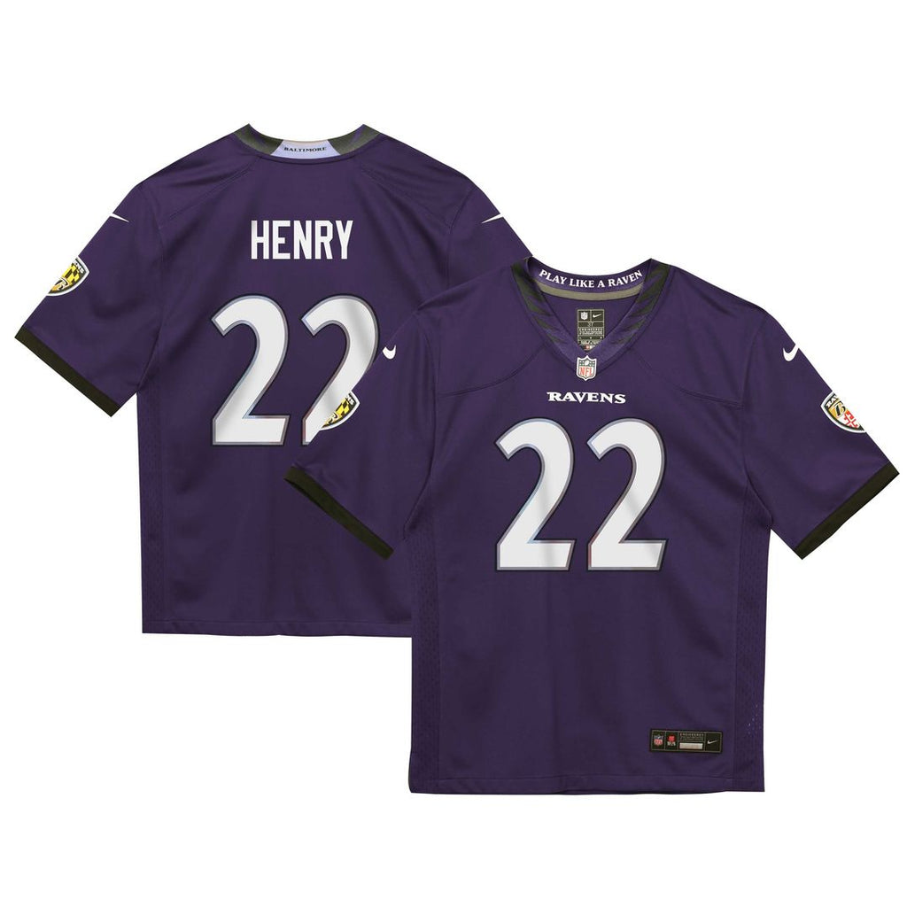 Derrick Henry Baltimore Ravens Preschool Team Game Jersey - Purple