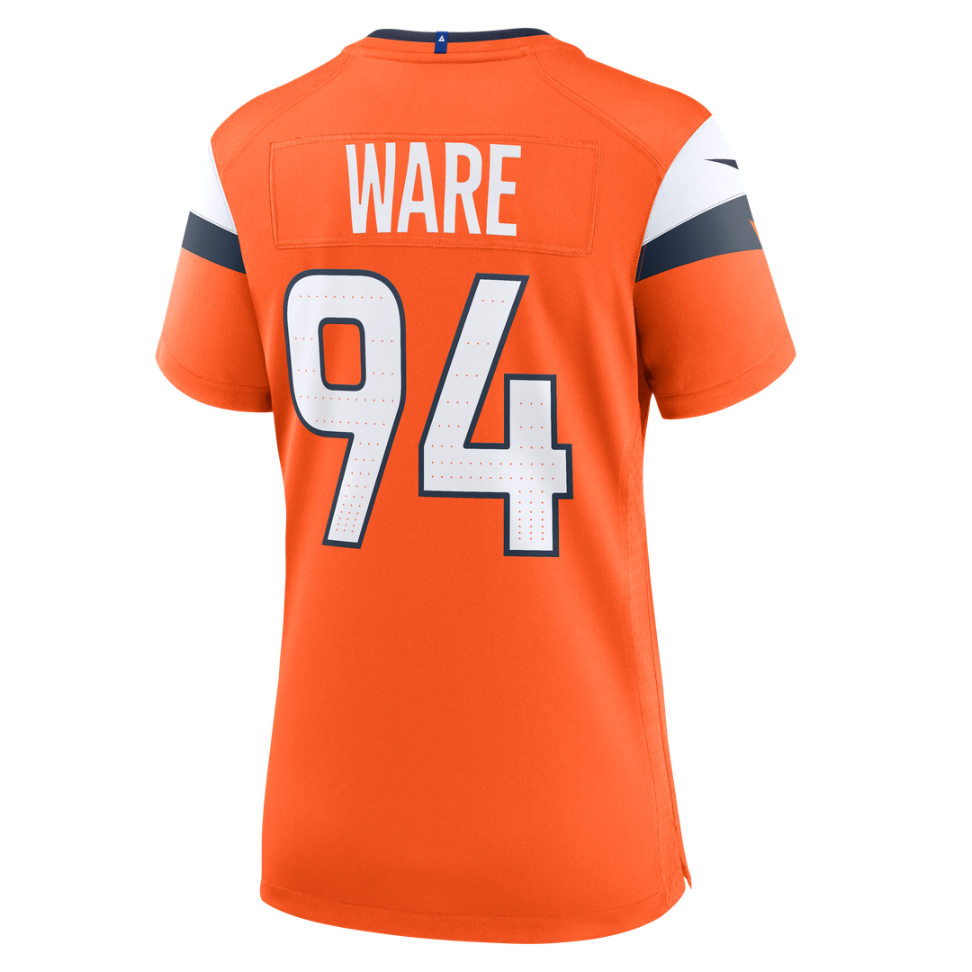 DeMarcus Ware Denver Broncos Women's Team Retired Game Jersey - Orange