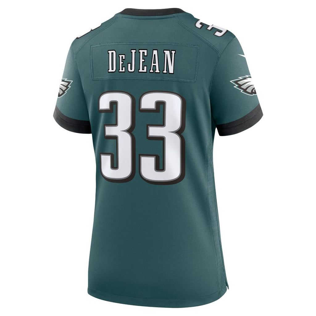 Cooper DeJean Philadelphia Eagles Women's Alternate Game Jersey - Black
