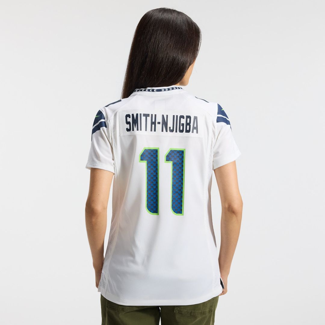 Jaxon Smith - Njigba Seattle Seahawks Women's Game Jersey - White