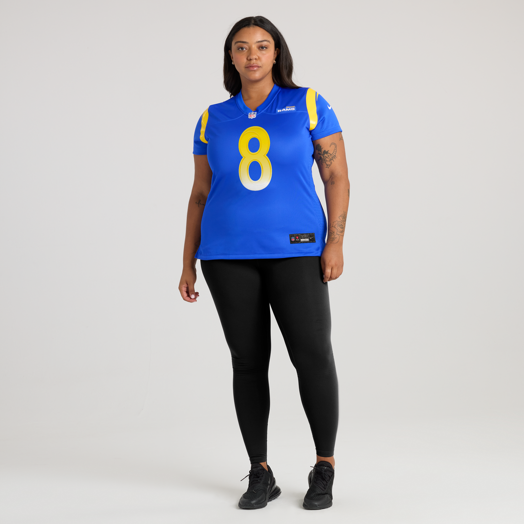 Jared Verse Los Angeles Rams Women's Game Jersey - White