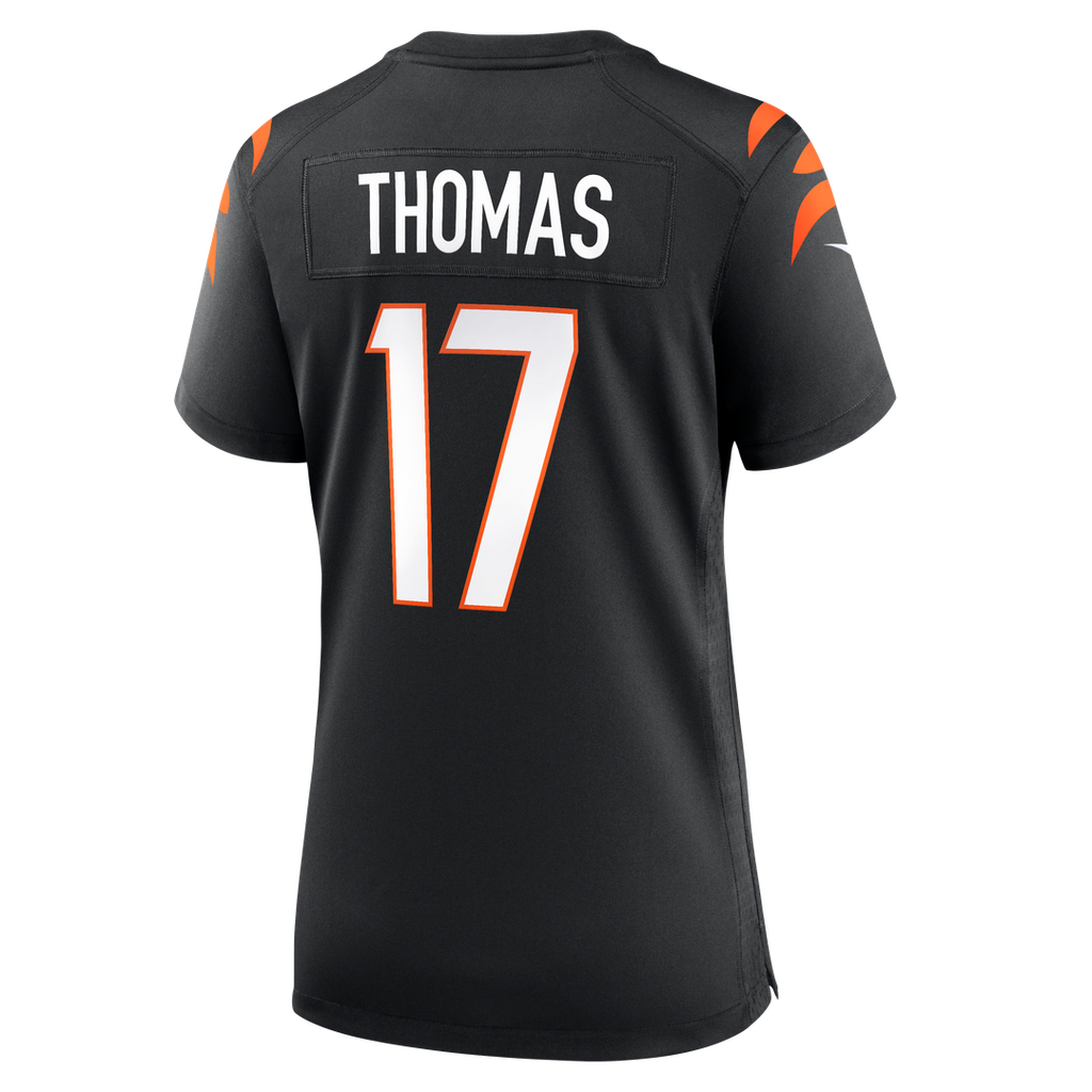 Noah Thomas Cincinnati Bengals Women's Team Game Jersey - Black