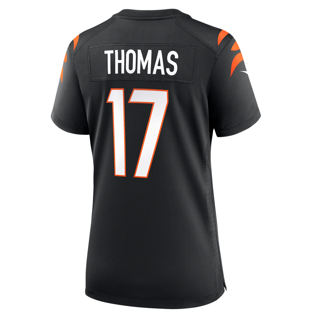 Noah Thomas Cincinnati Bengals Women's Team Game Jersey - Black