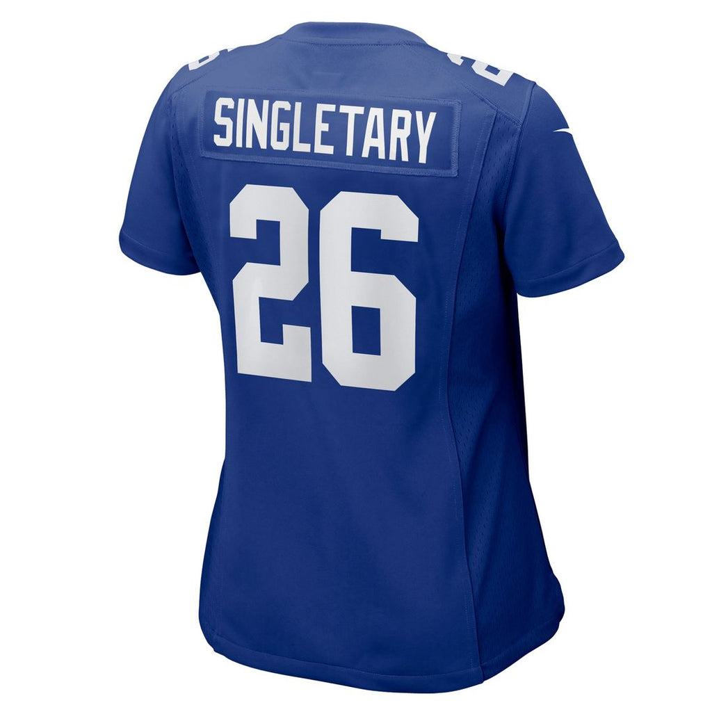 Devin Singletary New York Giants Women's Game Jersey - Royal