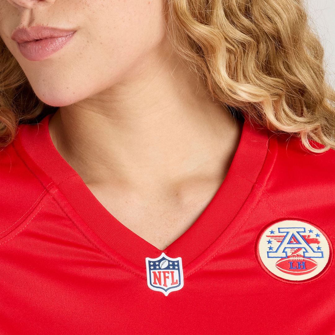 Jeffrey Bassa Kansas City Chiefs Women's Team Game Jersey - Red
