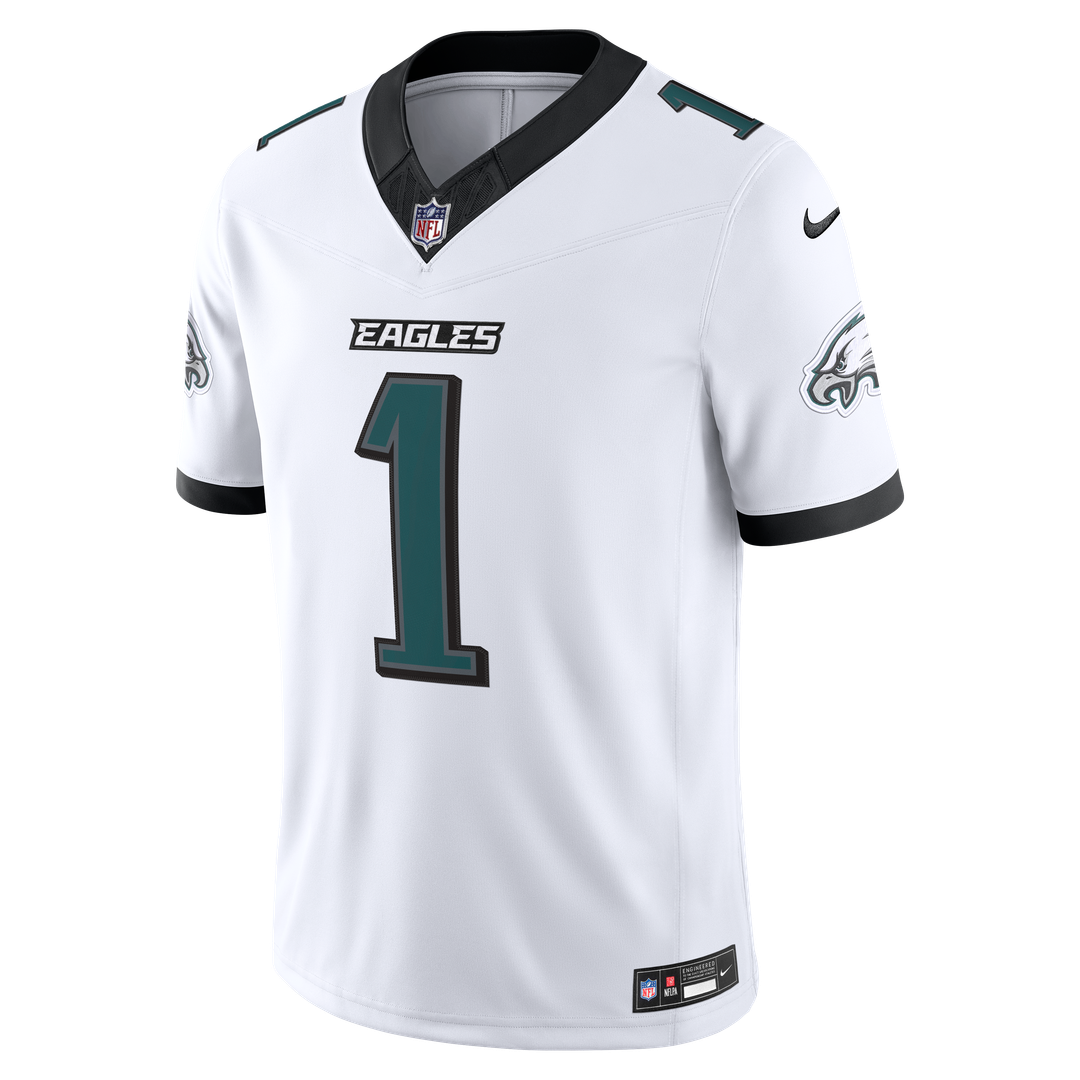 Jalen Hurts Philadelphia Eagles Team Vapor F.U.S.E. Stitched Limited Jersey - Midnight Green