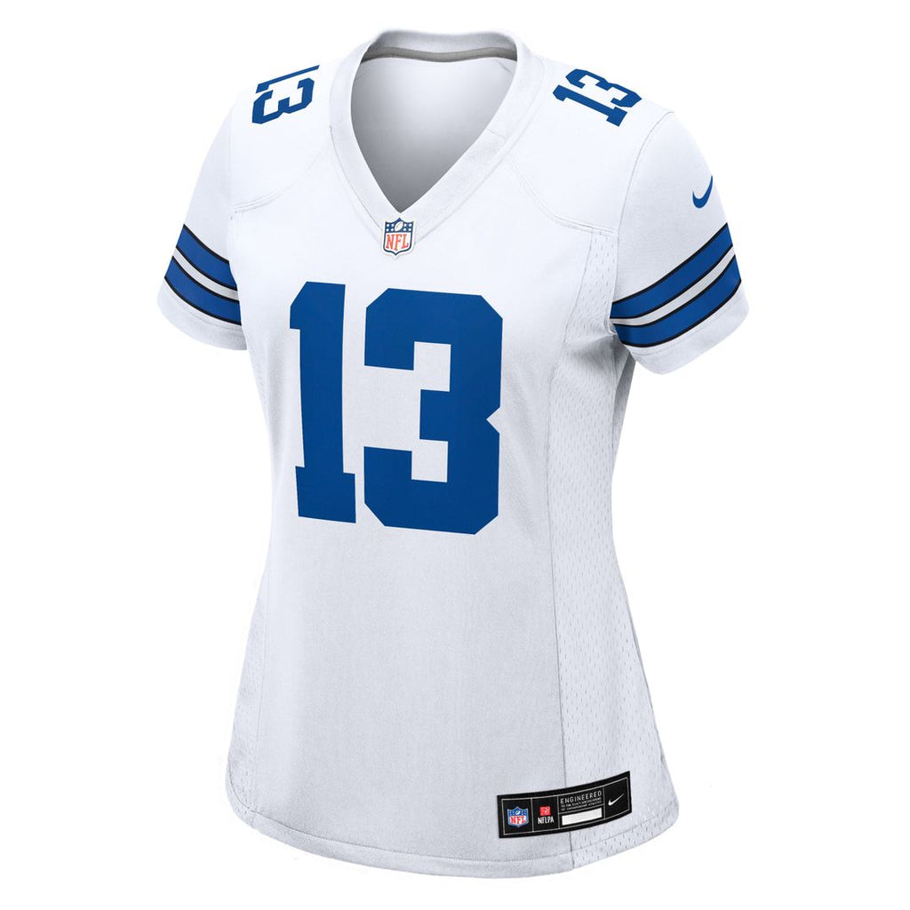 Caleb Downs Dallas Cowboys Women's Game Jersey - White