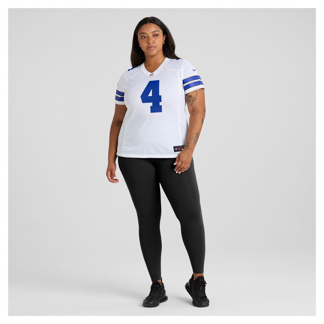 Dak Prescott Dallas Cowboys Women's Alternate Game Team Jersey - Navy