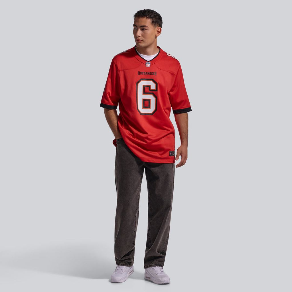 Baker Mayfield Tampa Bay Buccaneers Alternate Game Player Jersey - Pewter