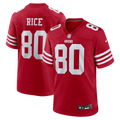 Jerry Rice San Francisco 49ers Retired Team Player Game Jersey - Scarlet