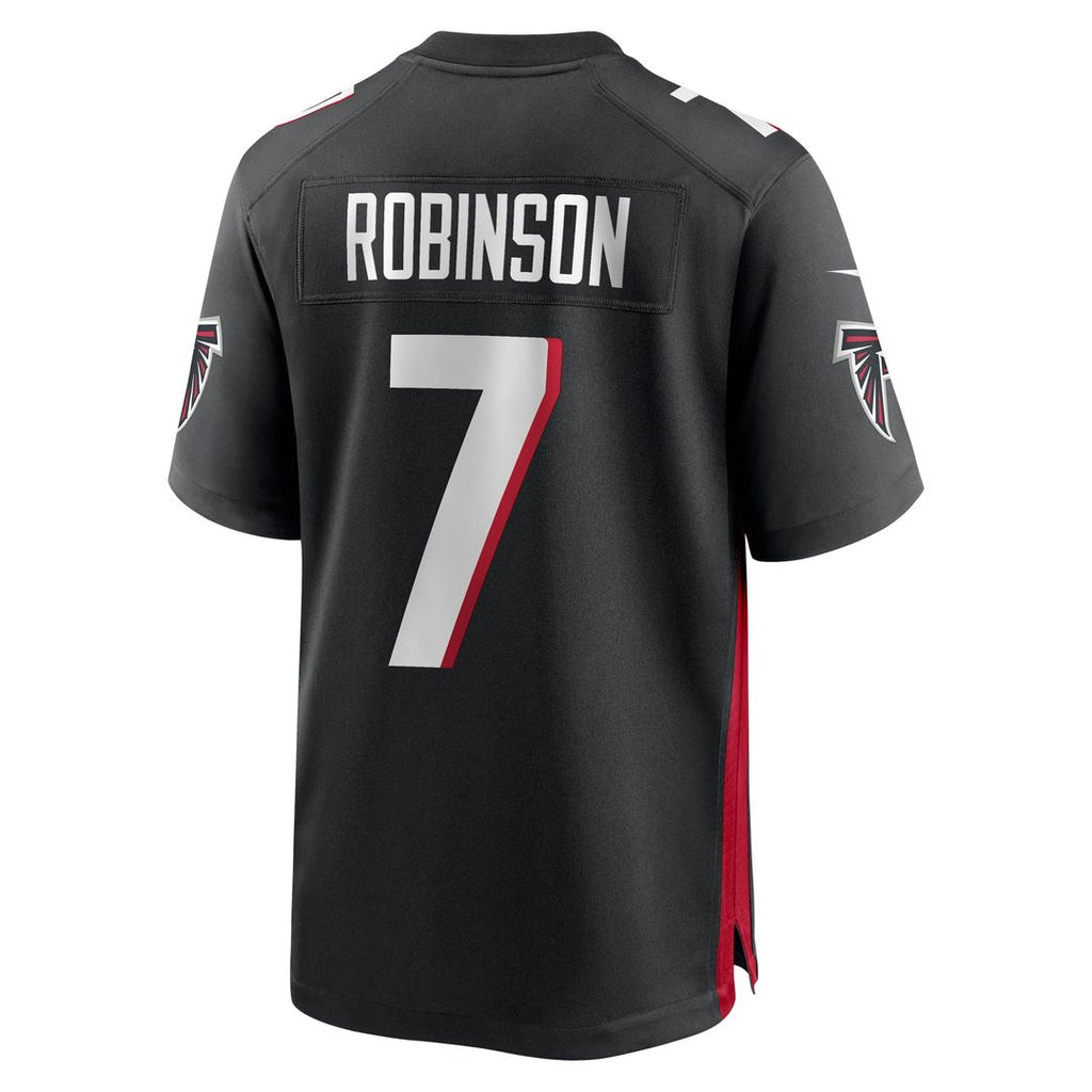 Bijan Robinson Atlanta Falcons Youth Game Jersey - Black