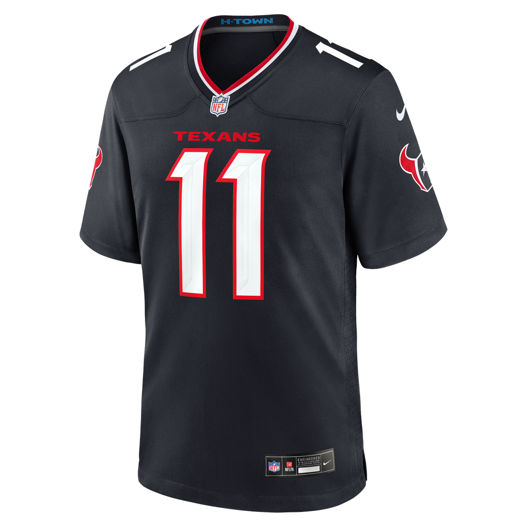 Tremon Smith Houston Texans Team Game Jersey - Navy