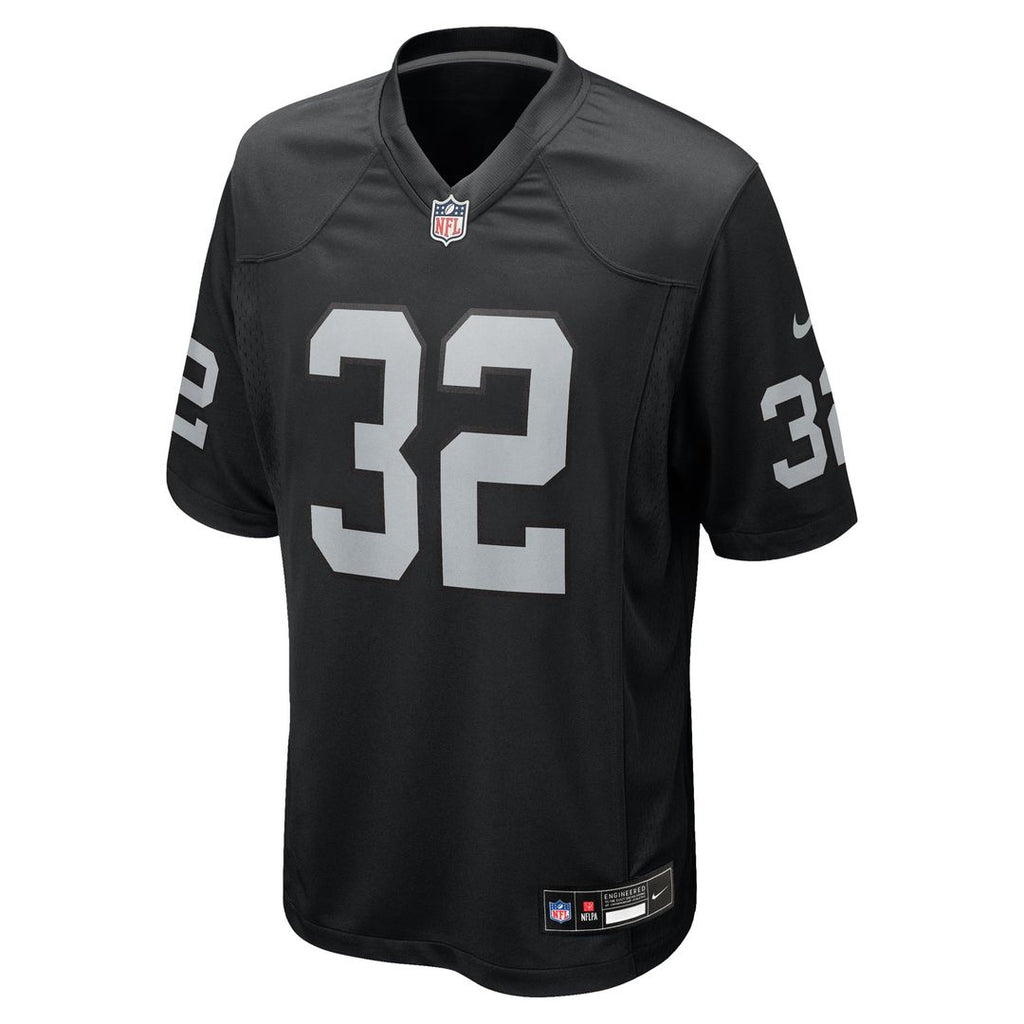 Marcus Allen Las Vegas Raiders Game Retired Player Jersey - Black