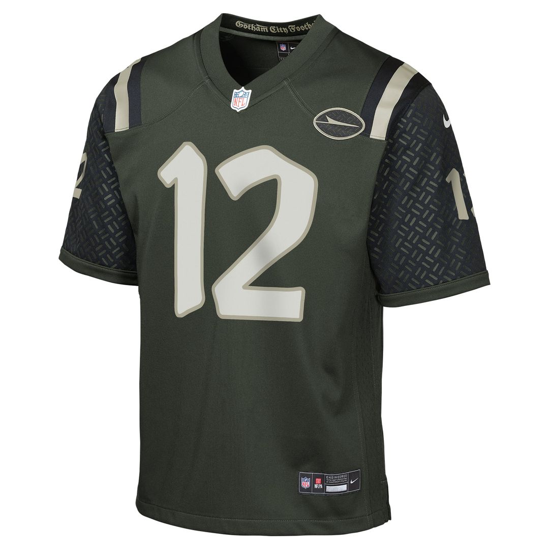 Joe Namath New York Jets Youth 2025 Rivalries Collection Retired Player Game Jersey - Gotham Green