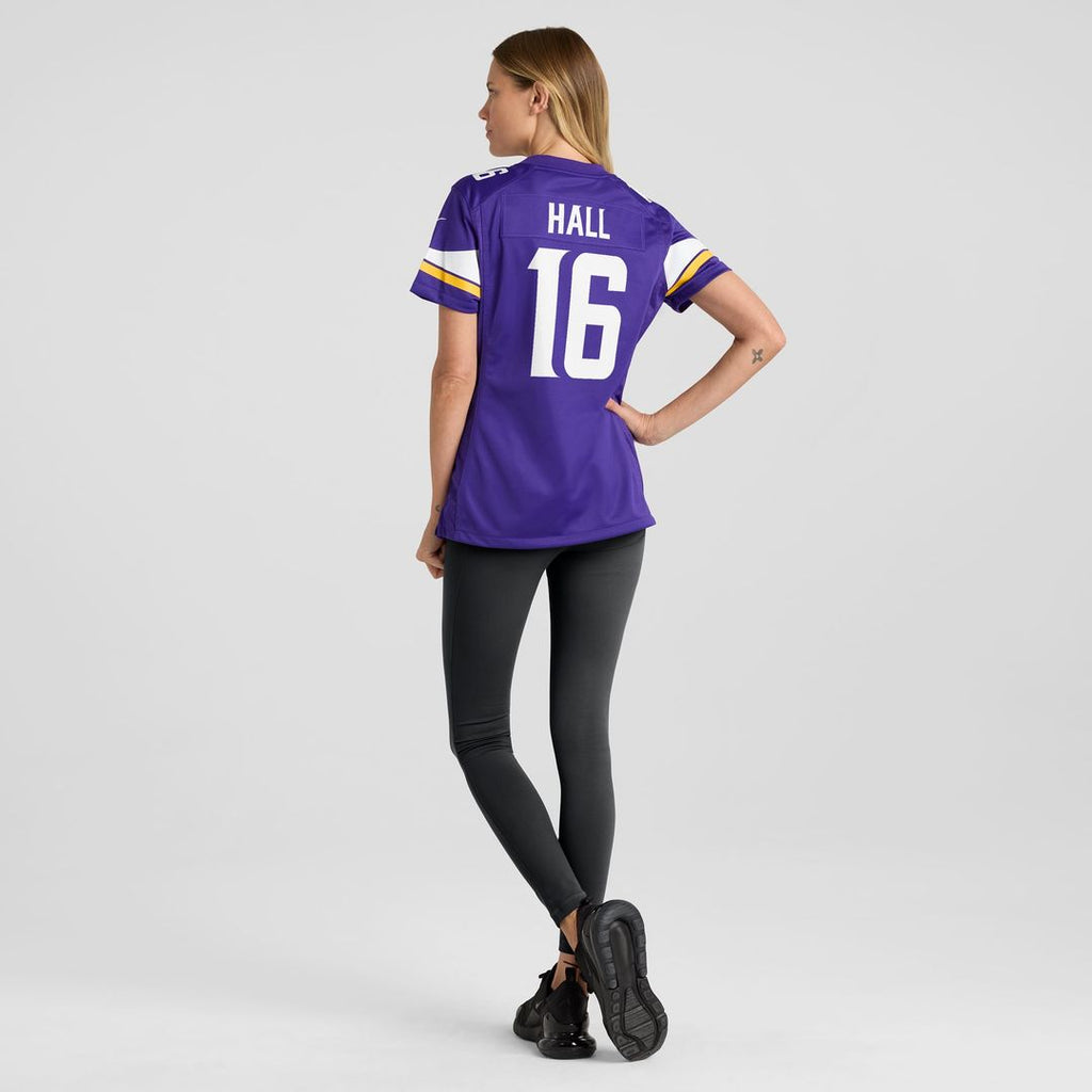Jaren Hall Minnesota Vikings Women's Game Jersey - Purple