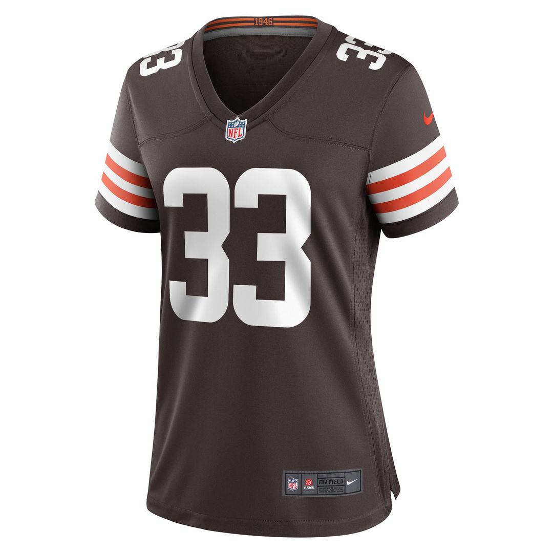 Ronnie Hickman Cleveland Browns Women's Team Game Jersey - Brown