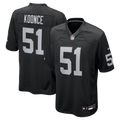 Malcolm Koonce Las Vegas Raiders Game Jersey - Black