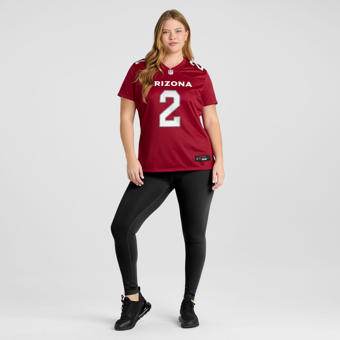 Will Johnson Arizona Cardinals Women's Team Game Jersey - Cardinal