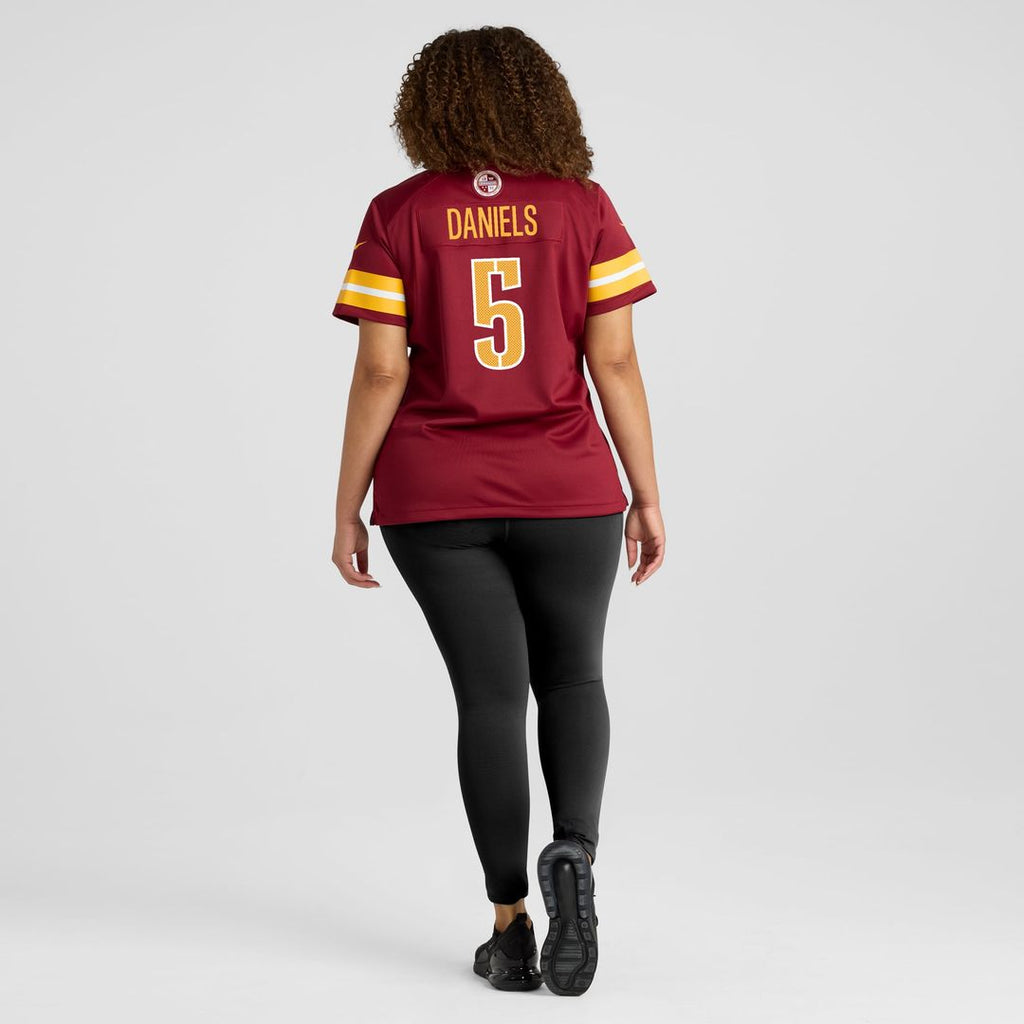 Jayden Daniels Washington Commanders Women's Player Game Jersey - Burgundy
