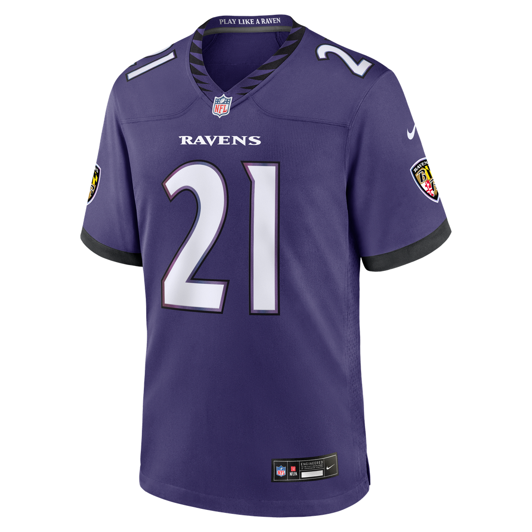 Jaylinn Hawkins Baltimore Ravens Team Game Jersey - Purple