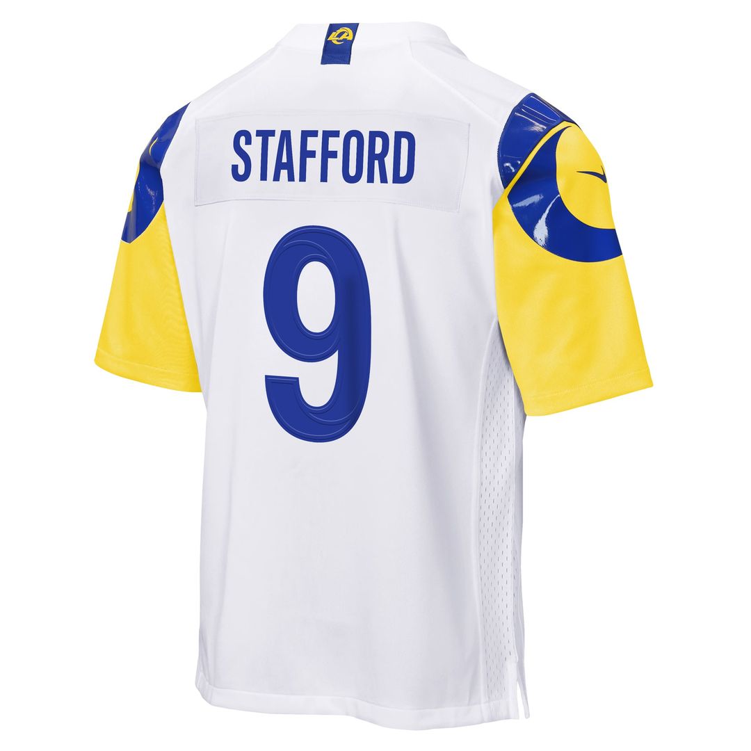 Matthew Stafford Los Angeles Rams Youth Game Jersey - White