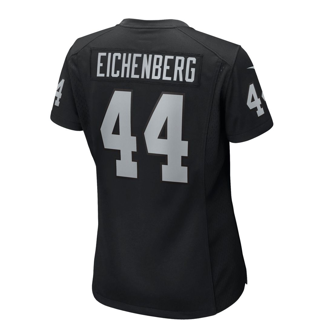 Tommy Eichenberg Las Vegas Raiders Women's Team Game Jersey - Black