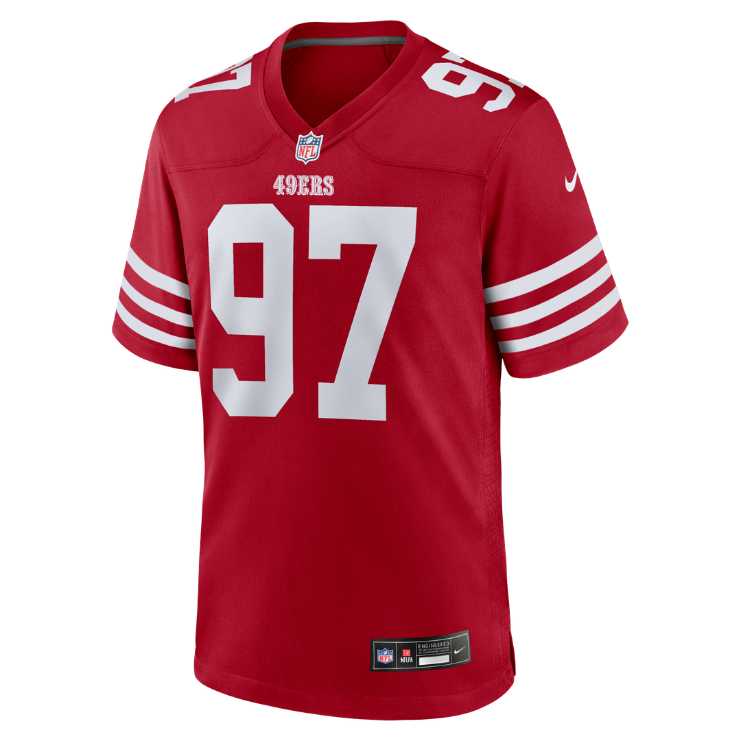 Nick Bosa San Francisco 49ers Team Game Jersey - Scarlet