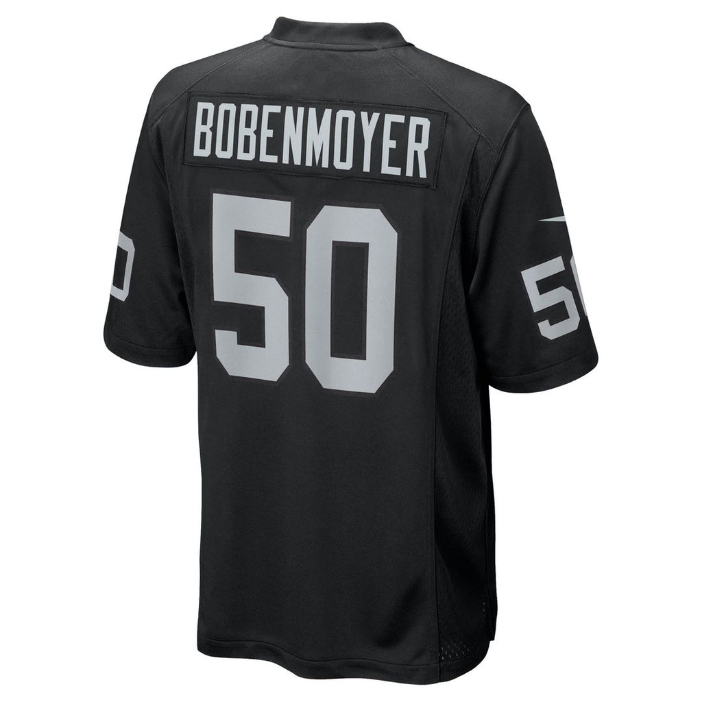 Jacob Bobenmoyer Las Vegas Raiders Game Player Jersey - Black