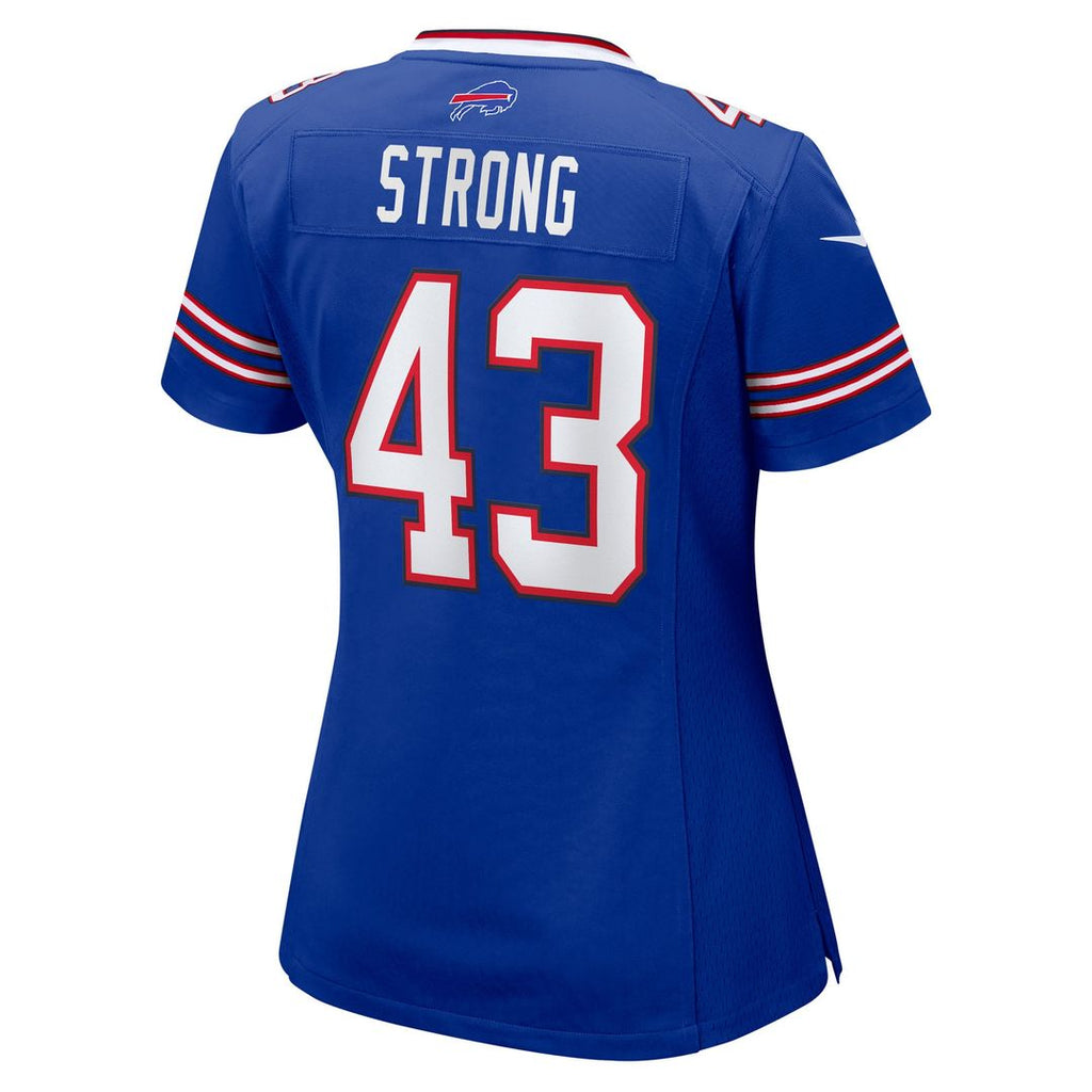 Dorian Strong Buffalo Bills Women's Team Game Jersey - Royal