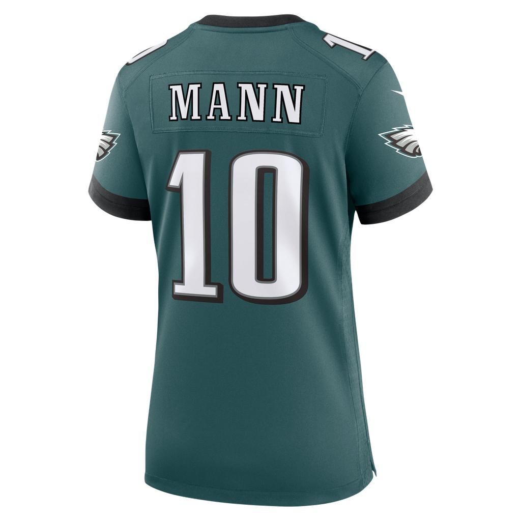 Braden Mann Philadelphia Eagles Women's Team Game Jersey - Midnight Green