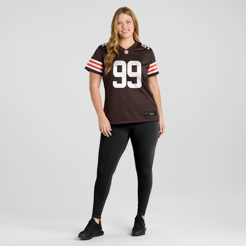 Logan Fano Cleveland Browns Women's Team Game Jersey - Brown