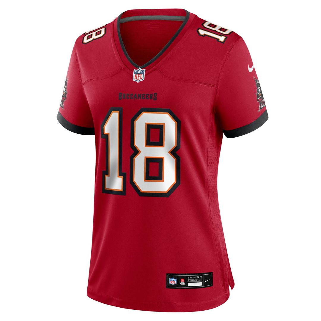Josh Williams Tampa Bay Buccaneers Women's Team Game Jersey - Red