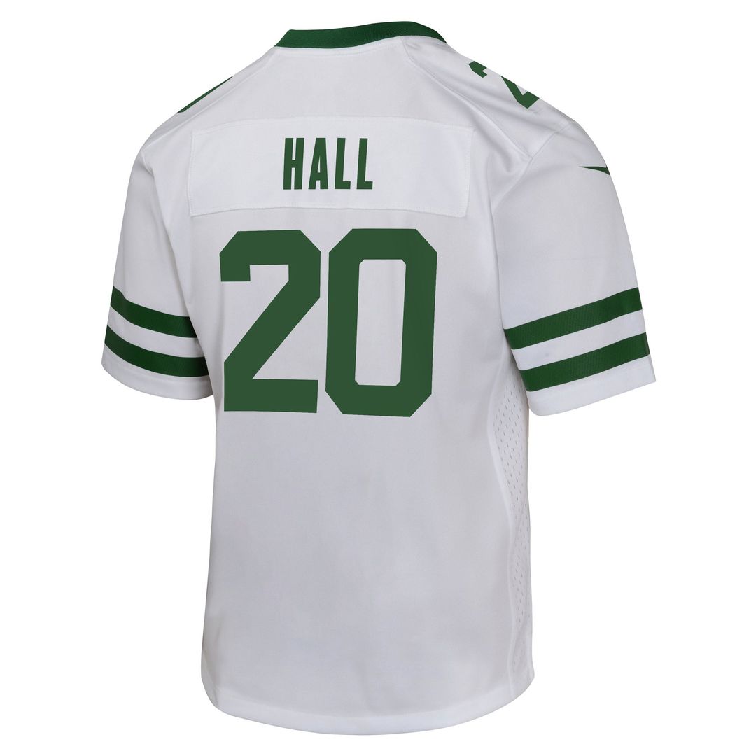 Breece Hall New York Jets Youth Game Jersey - White
