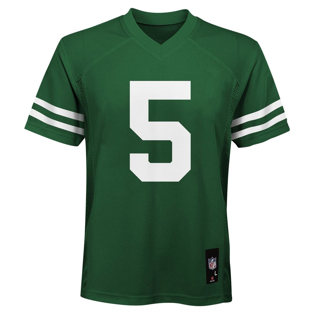 Garrett Wilson New York Jets Youth Replica Jersey - Green